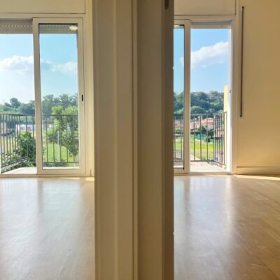 Medinyà, piso de alquiler con vistas, mucha luz y sol
