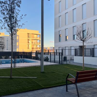 Planta baixa a estrenar de dues habitacions en lloguer