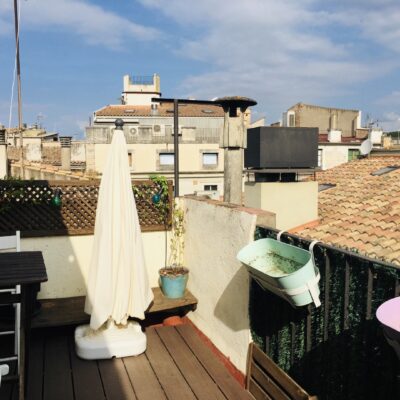 Àtic amb terrassa al barri vell